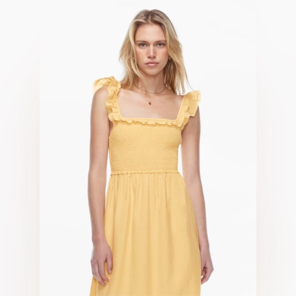 Aritzia Wilfred reminisce dress light green L - Picture 3 of 12